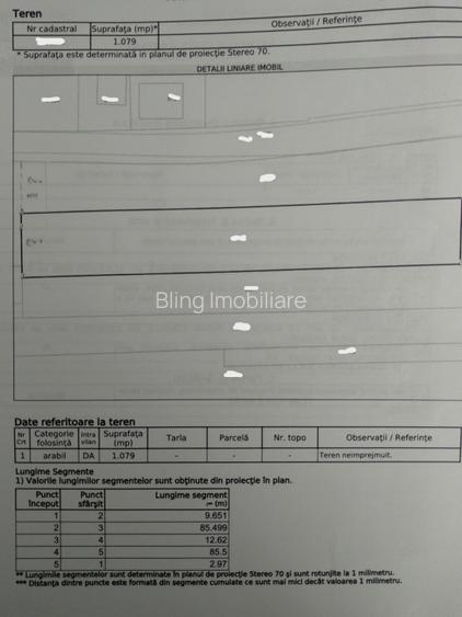 Teren intravilan 1100 mp, constructii casa, duplex, Gilau - 2