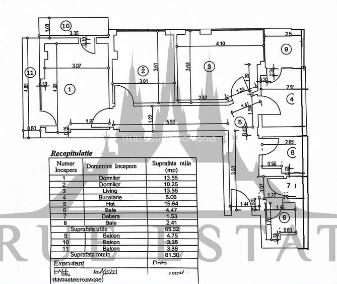 Apartament 3 camere in bloc nou zona Calea Calarasilor - 9