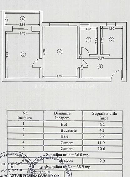 Apartament 2 camere et 2/4, City Mall cu loc de parcare - Ocazie - 7