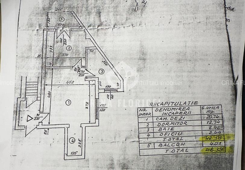 Vanzare 2 camere vis-a-vis Grand Hotel Bucharest  - Piata Universitatii - 12