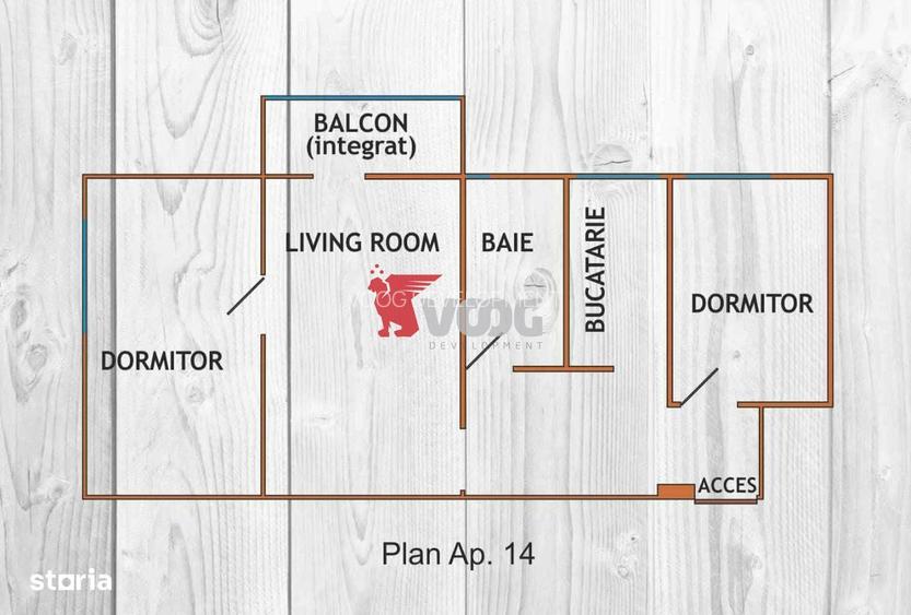 Proprietar vand apartament 3 camere, calea Girocului, Timișoara - 13
