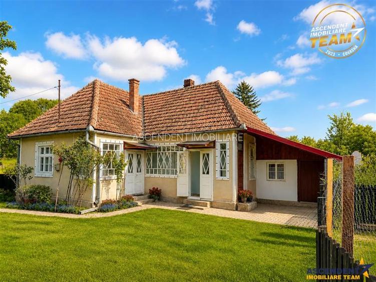 Casa cu farmec rustic + teren privat de 3.315 mp, Borosneul Mic, Covasna - 4