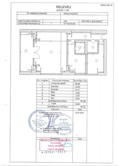 3 camere | Brick Lofts | Proiect nou - 1