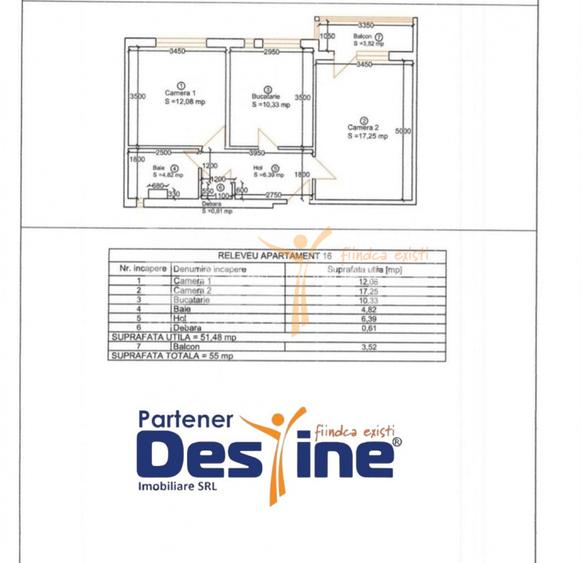Apartament 2 camere, zona excelenta, aproape de centrele comerciale si de centru - 18