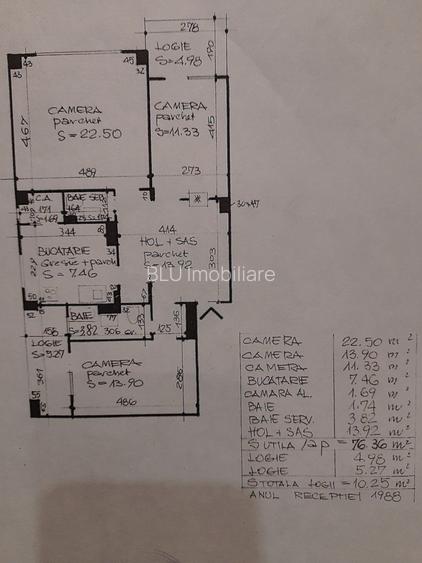 Apartament 3 camere 76mp Gheorgheni Cipariu - 9