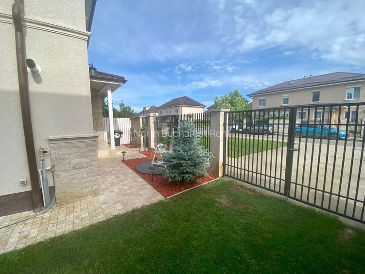 Vila De Inchiriat | Ansamblu Privat | Curte Mare | Corbeanca - 13