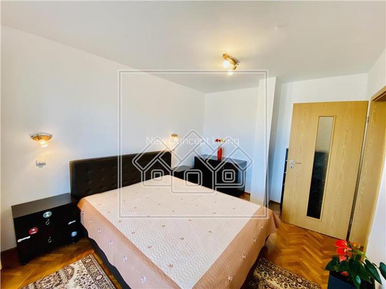 Apartament de inchiriat in Sibiu - 4 camere, 2 balcoane - zona Strand - 4