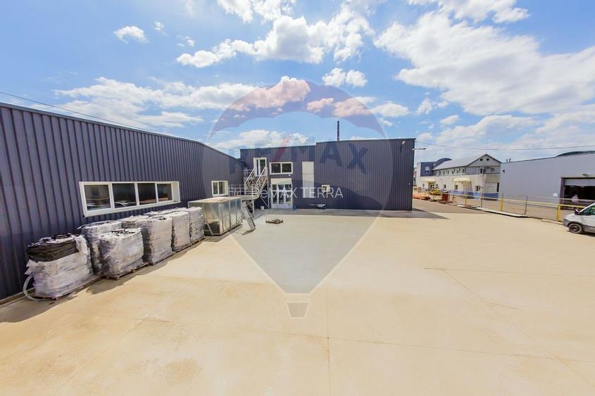 LUX! De inchiriat SPATIU COMERCIAL cu birouri, magazie și acces TIR - 8