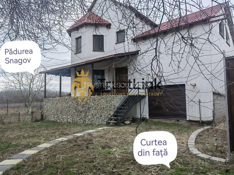 Casă stil Victorian lângă Pădurea Snagov Teren 2.000 mp - 2