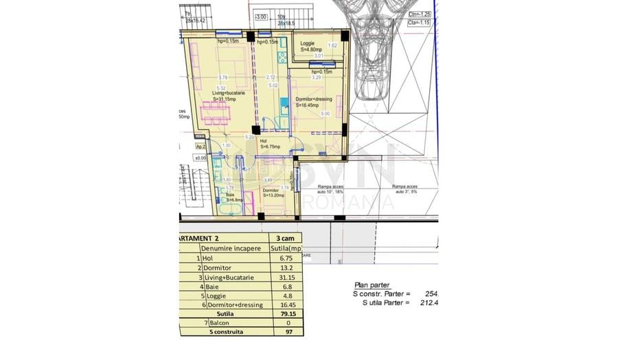 REA1023590 Apartament 3 camere I Aviatiei - 10
