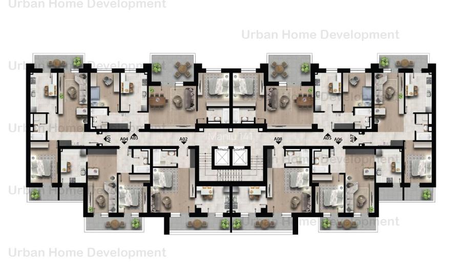 Apartament 2 camere decomandat, faza 4 Maniu 141 - 16