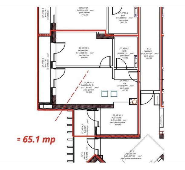 Apartament 2 camere, Skyline City, zona Shopping City Mall - 5