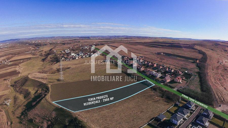 Teren Intravilan 2900mp PUZ in Lucru - Jucu de Sus - 2