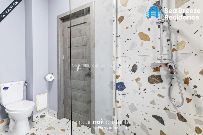 ✅Apartament mobilat | 52m² utili + terasă 10m² | Sea Breeze, Mamaia Nord - 13