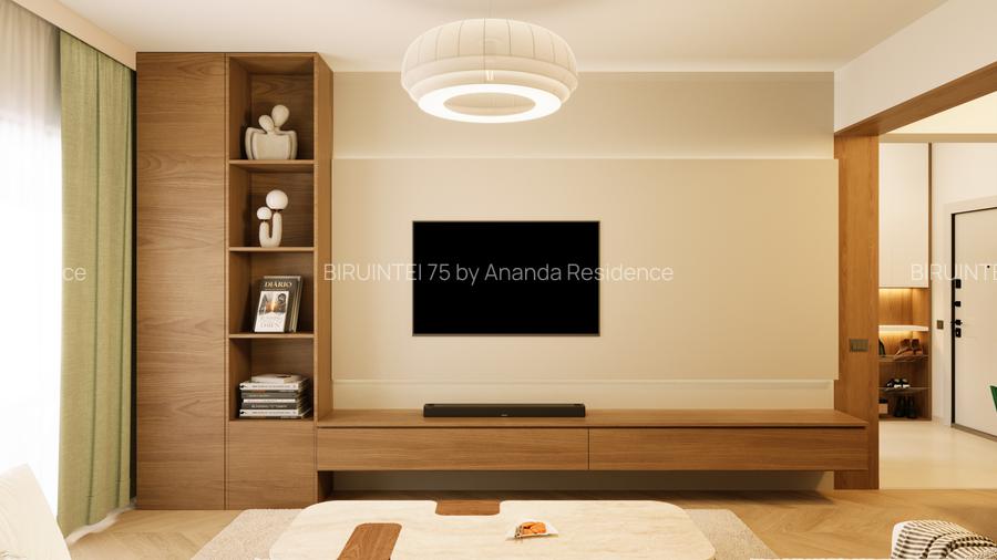 2 camere METROU BERCENI DIRECT DEZVOLTATOR ANANDA RESIDENCE BIRUINTEI 75 PISCINA - 2