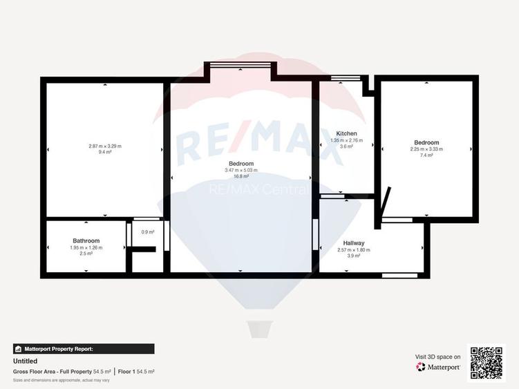 Apartament 3 camere de vânzare, necesită renovare, Săcele - 10