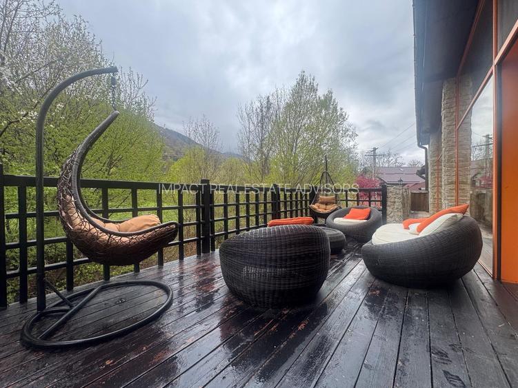 Pensiune deosebită în Bran || priveliște panoramică, facilitati premium - 33