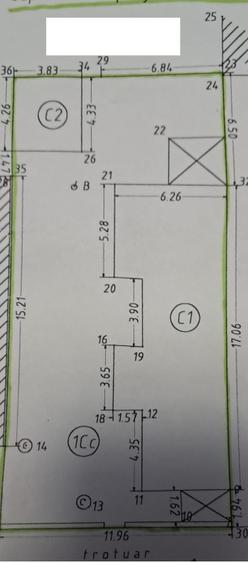 Teren 300 mp zona Stadion Farul - 238000 euro