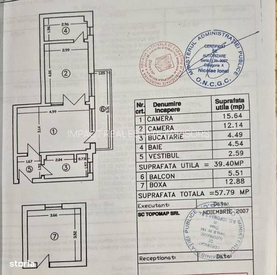 2 CAMERE  Parter Inalt cu balcon inchis || DOROBANTI CAPITALE|| - 1