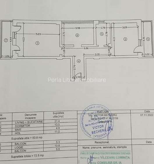 Mamaia Sat - apartament cu 3 camere, mobilat și utilat - 3