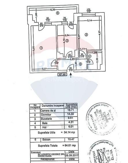 Apartament cu 2 camere de vanzare Metropolitan Residence Pallady - 8