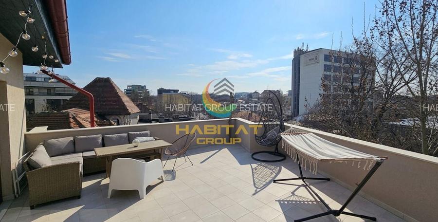 Penthouse cu scara interioara si terasa - Parcul Carol - 19
