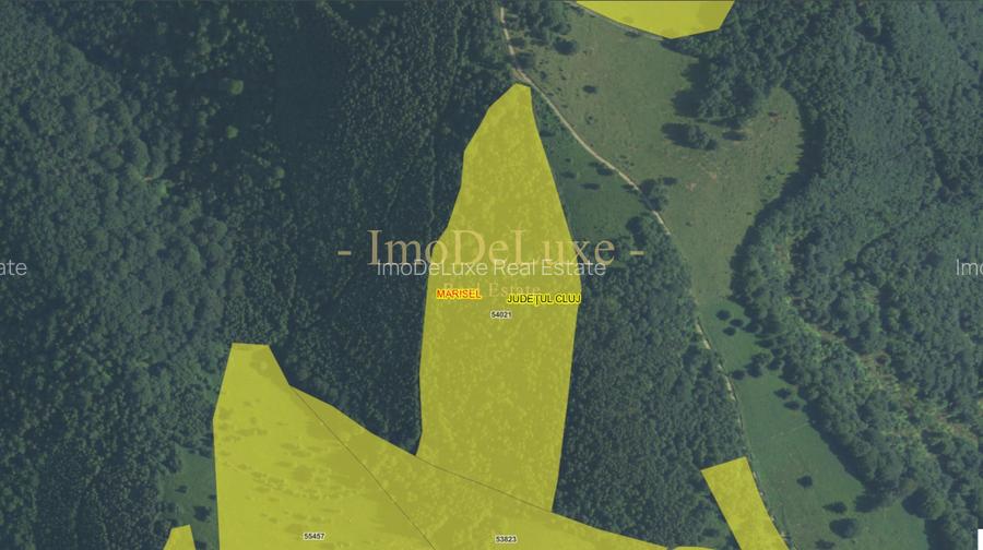 Teren extravilan, 3.4 hectare, priveliste, padure, utilitati, in Marisel - 9