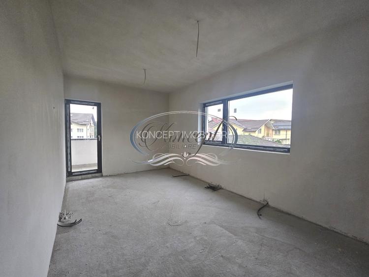 Casa de vanzare tip cvadruplex semifinisata zona Parcului Poligon, Floresti - 11