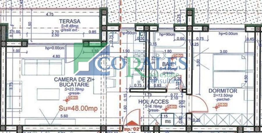 Apartament Nou la Parter cu Curte Proprie (36 mp)! Loc de parcare! - 9