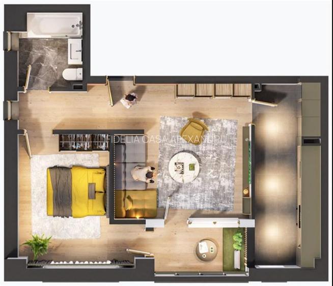 Apartament 2 camere  de vanzare  Galata, - 2