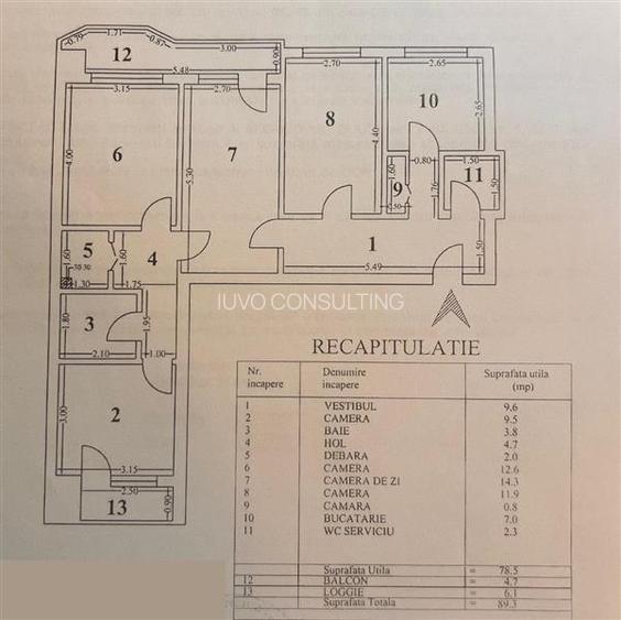Apartament 4 Camere Semidecomandat Bd.Alexandru Obregia - 8