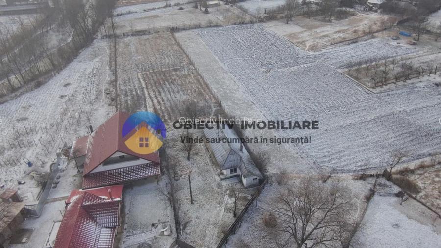 Teren 2089 mp + casa batraneasca Slobozia–Roznov, jud. Neamt - 4