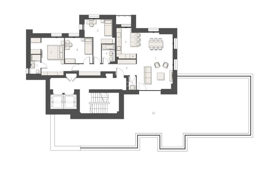 PENTHOUSE | PIPERA | PET FRIENDLY | LUX | NORD | MALL PROMENADA | NOU - 1