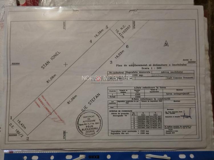 Terenuri Domnesti - 500mp -> 4 Ha - 3