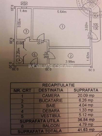 Garsoniera de vanzare in Nerva Traian Timpuri noi - 5