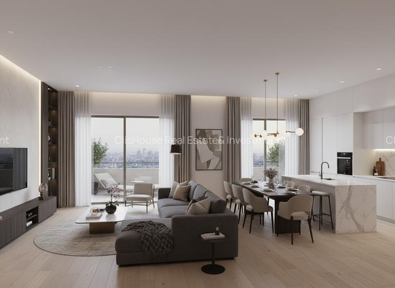 VANZARE  APARTAMENT CU 2 CAMERE  CARTIER MAGNOLIA VILLAGE ZONA PAULESTI LACURI - 2