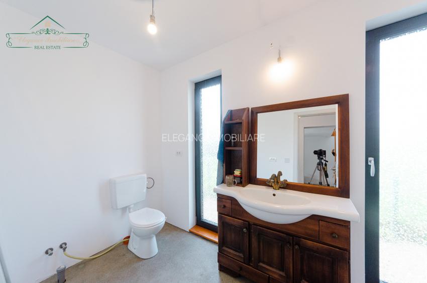 Casă nouă pe structură din lemn cu centrala proprie , Comuna Vladimirescu, Arad - 7