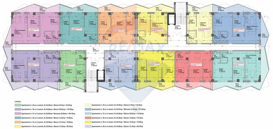 DE VANZARE apartament cu 3 camere nou ,central ,Piata Salajanca - 5