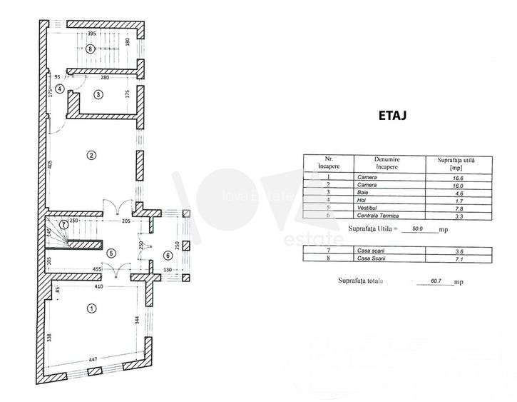 De închiriat: casă 9 camere-Vasile Lascăr-Mihai Eminescu-Bd.Dacia - 16