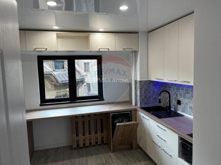4 camere renovat | vedere fântâni Unirii | Bibescu Vodă | 106 mp - 27