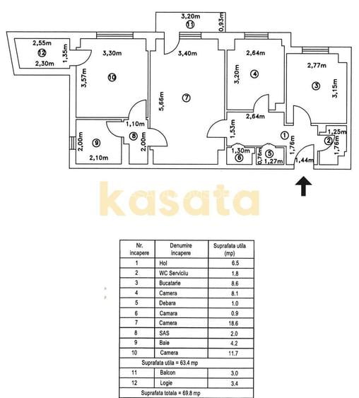 3 Camere 🏡 | Drumul Taberei 📍 | 2 Băi 🚿 | 2 Balcoane 🌇 - 1