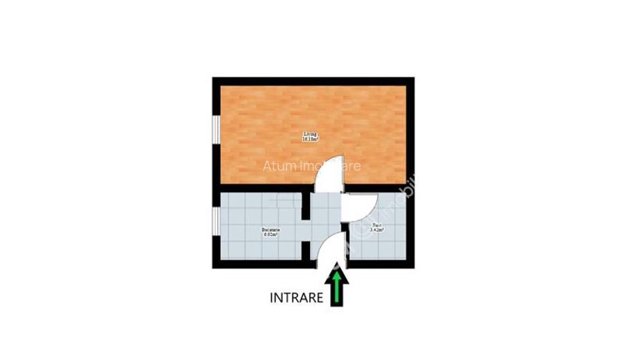 Garsoniera decomandata in zona Strand din Sibiu - 5