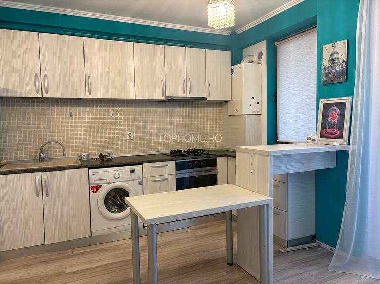 Garsoniera(37mp)+dormitor(25mp), mobilata+utilata, Metalurgiei - metrou-7min. - 5