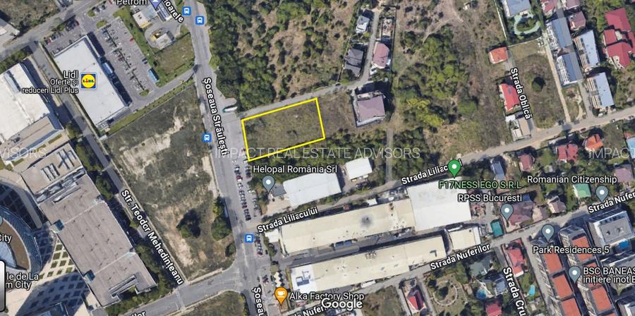 Teren 2600mp | Sector 1 | Pozitie excelenta | Dubla deschidere - 2