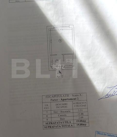 Garsoniera, 22 mp, zona Metalurgie - 4