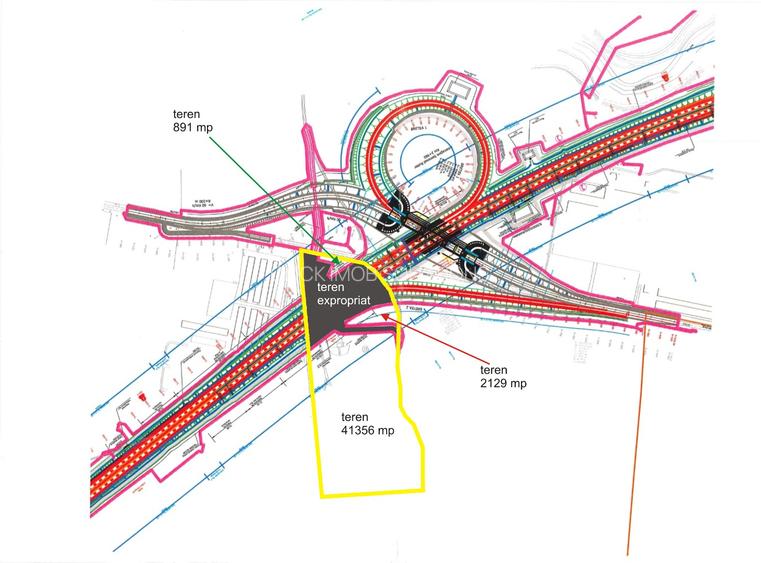 Teren de vânzare – 44.376 mp – Ungheni, jud. Mureș - 2