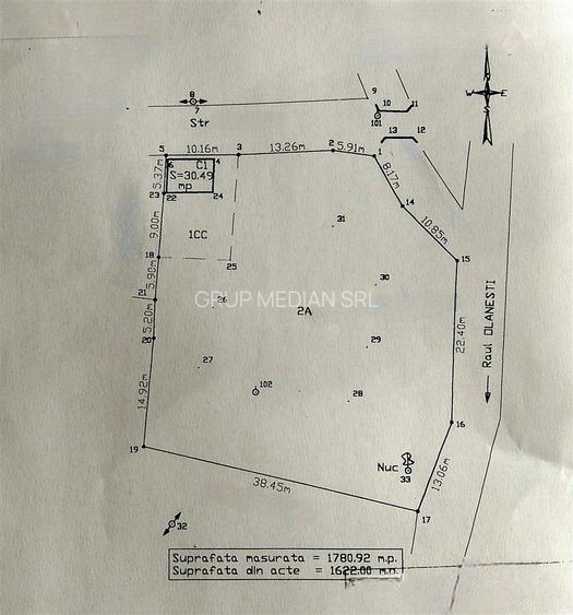 Teren intravilan 1781 mp în Băile Olănești – zonă turistică - 6