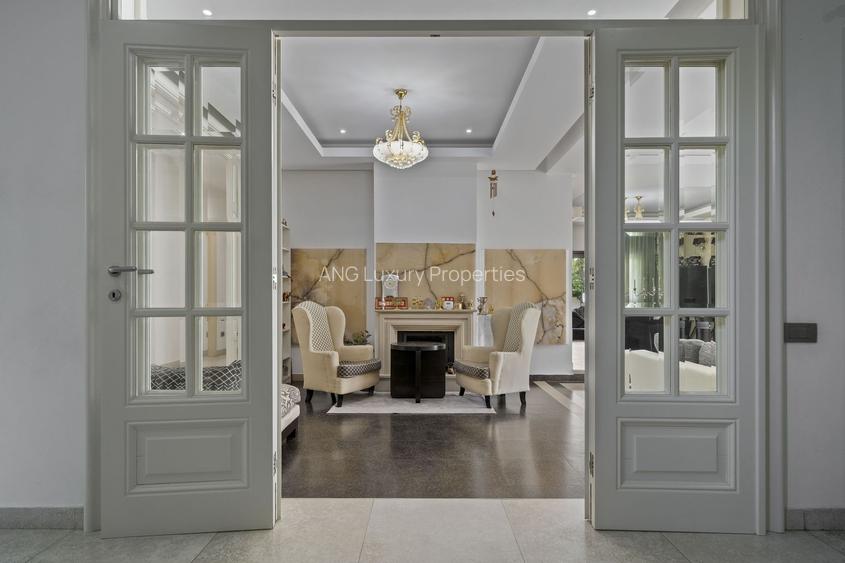 Vila clasică cu piscină și teren generos, într-un cadru verde, zona Băneasa - 4