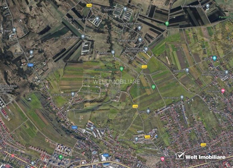 Teren Cordos, zona hale Avicola, 775 mp, extravilan Cluj, Utr - TDA  - 2