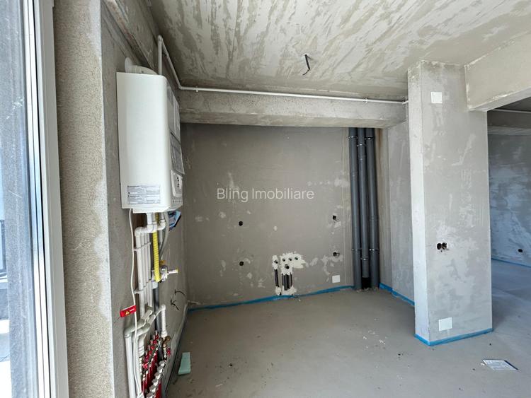 Apartament de 2 camere semifinisat, CF , 53,45 mp, terasa 60,31 mp, zona VIVO - 8